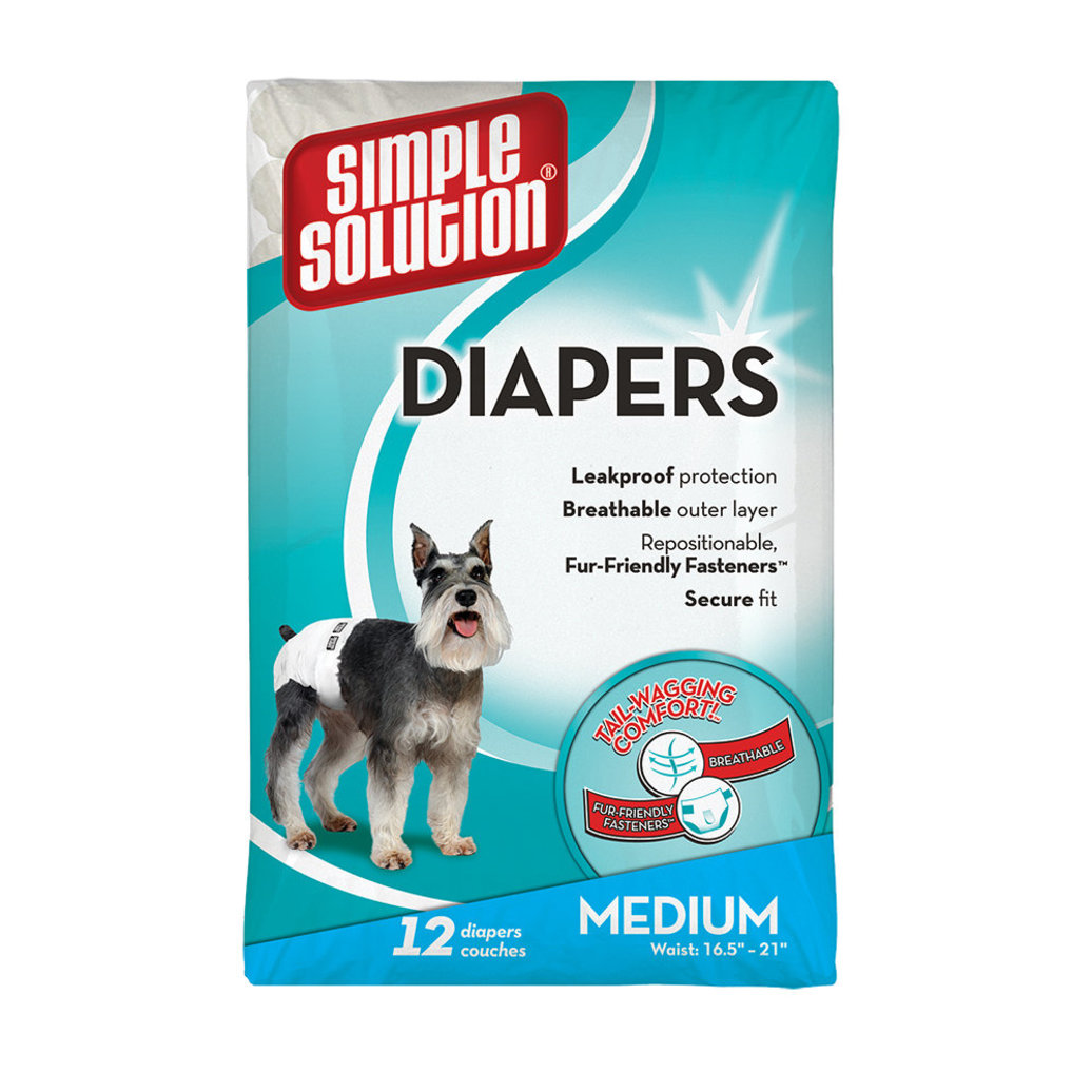 View larger image of Simple Solution, Disposable Diapers - 12 Pk