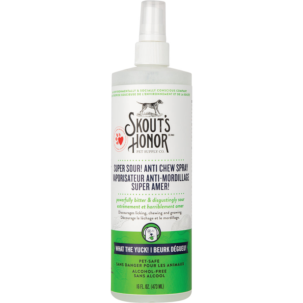 View larger image of Skouts Honor, Super Sour Anti-Chew Spray - Sour Apple - 473 ml
