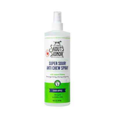 Skouts Honor, Super Sour Anti-Chew Spray - Sour Apple - 473 ml