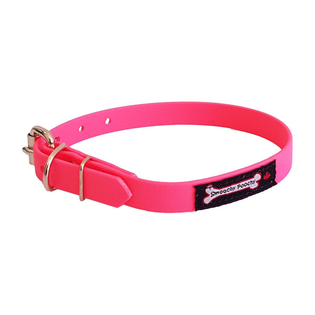 View larger image of Smoochy Poochy, Polyvinyl Collar - Hot Pink - 5/8" Width - 14"