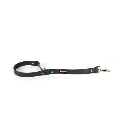 Smoochy Poochy, Polyvinyl Lead - Black - 21"