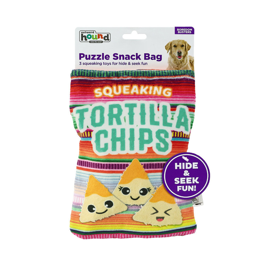 View larger image of Outward Hound, Snack Bag Toy - Tortilla Chips