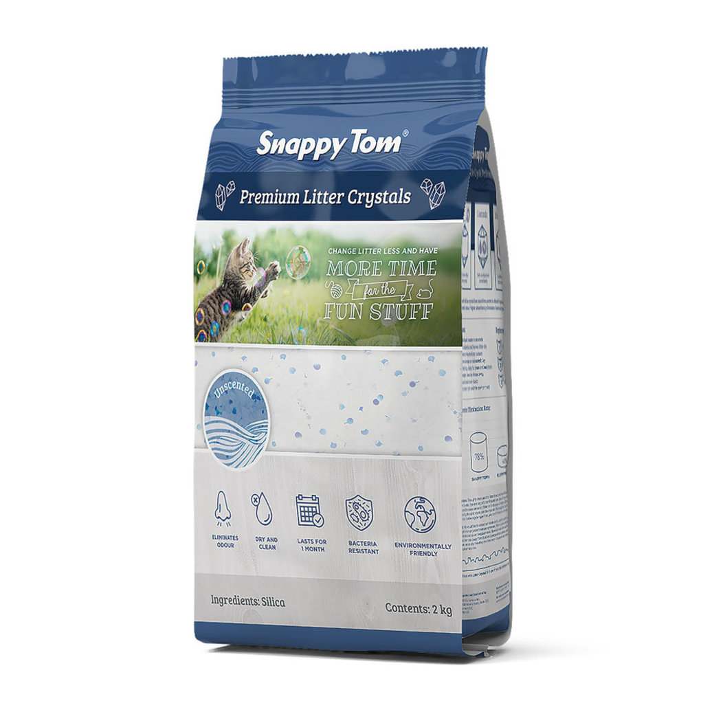 View larger image of Snappy Tom, Crystal Clean Cat Litter