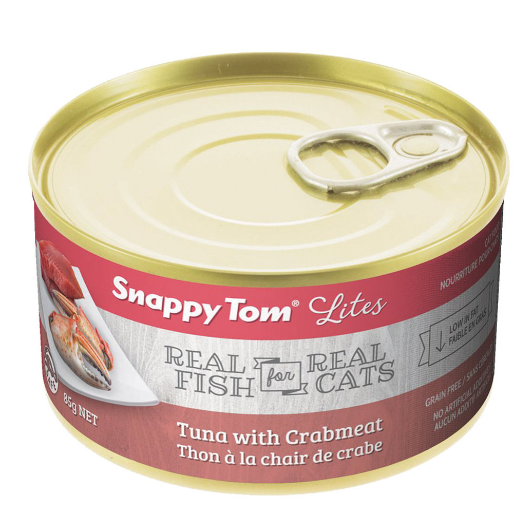 View larger image of Snappy Tom, Can, Feline Adult - Lite Tuna with Crab - 85 g