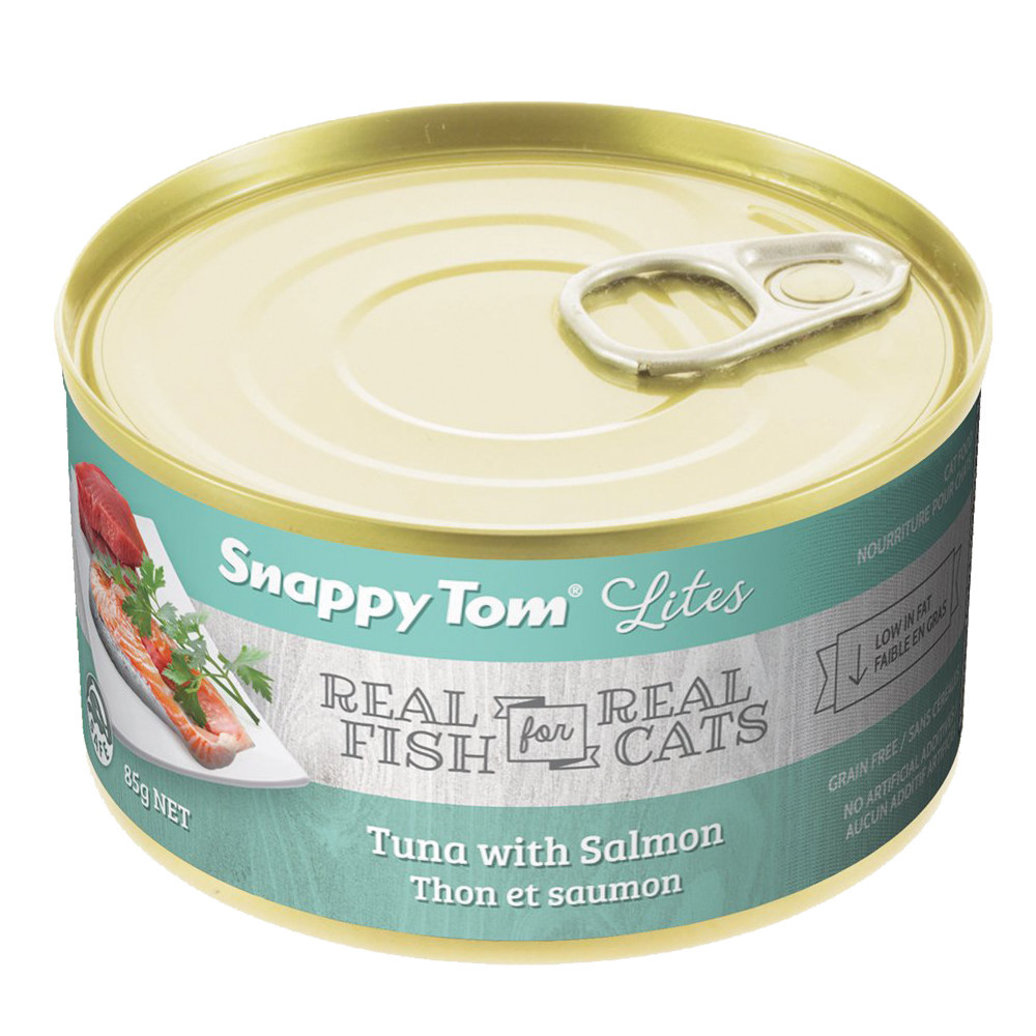 View larger image of Snappy Tom, Can, Feline Adult - Lite Tuna with Salmon - 85 g
