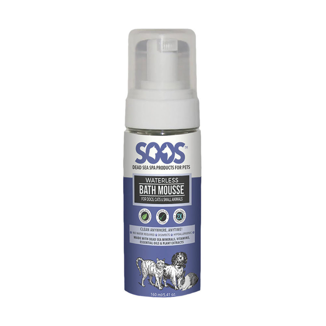 View larger image of Soos Pets, Waterless Bath Mousse - 160 ml