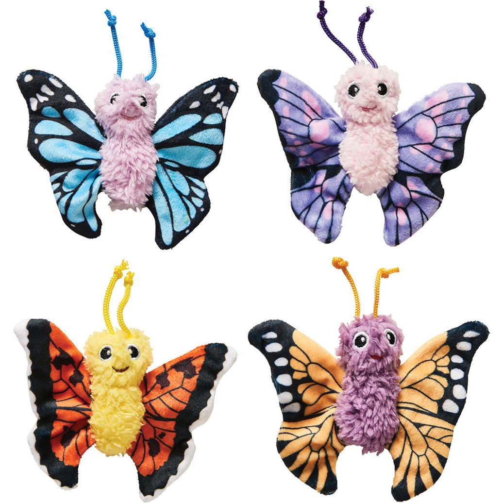 View larger image of SPOT, Love the Earth, Butterfly - Asst 4" - Chase Cat Toy