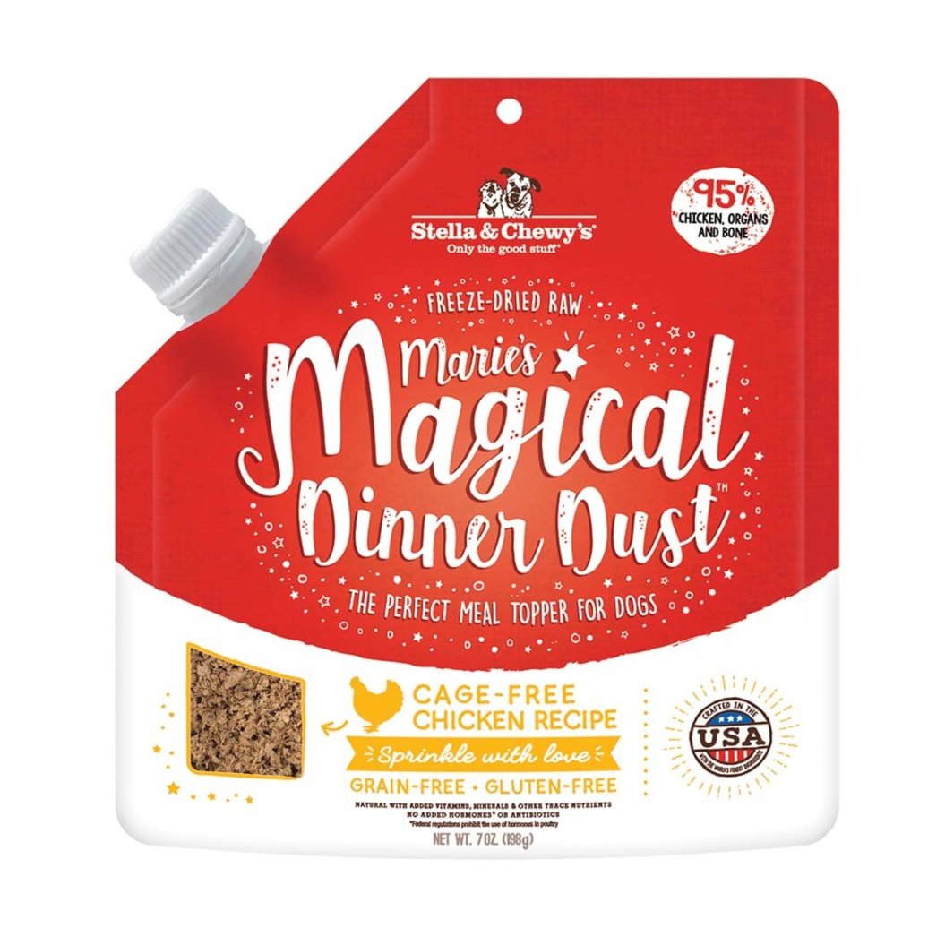 View larger image of Stella & Chewy's, Dog Freeze-Dried Raw, Marie's Magical Dinner Dust, Cage-Free Chicken Recipe - 198 