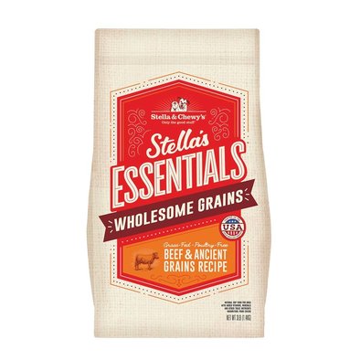 Stella & Chewy's, Dog Stella's Essentials Kibble, Grass-Fed Beef & Wholesome Grains Recipe