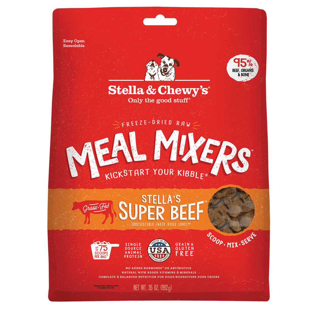 View larger image of Stella & Chewy's, Adult - Meal Mixers - Super Beef - 992 g