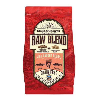 Stella & Chewy's, Dog Raw Blend Kibble, Wild Caught Recipe