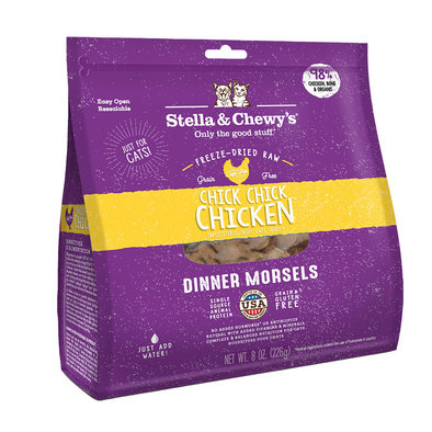 Stella & Chewy's, Cat Freeze-Dried Raw, Chick Chick Chicken Dinner Morsels