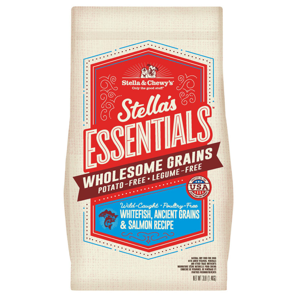 View larger image of Stella & Chewy's, Dog Stella's Essentials Kibble with Wholesome Grains, Wild-Caught Whitefish & Salmon Recipe