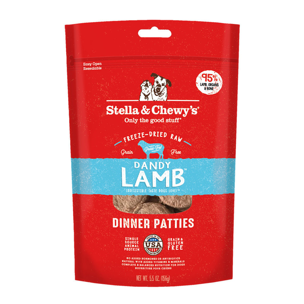 View larger image of Dog Freeze-Dried Raw, Dandy Lamb Dinner Patties
