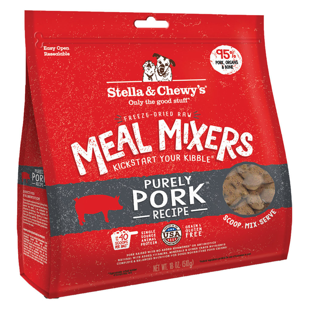 View larger image of Stella & Chewy's, Dog Freeze-Dried Raw, Purely Pork Meal Mixers