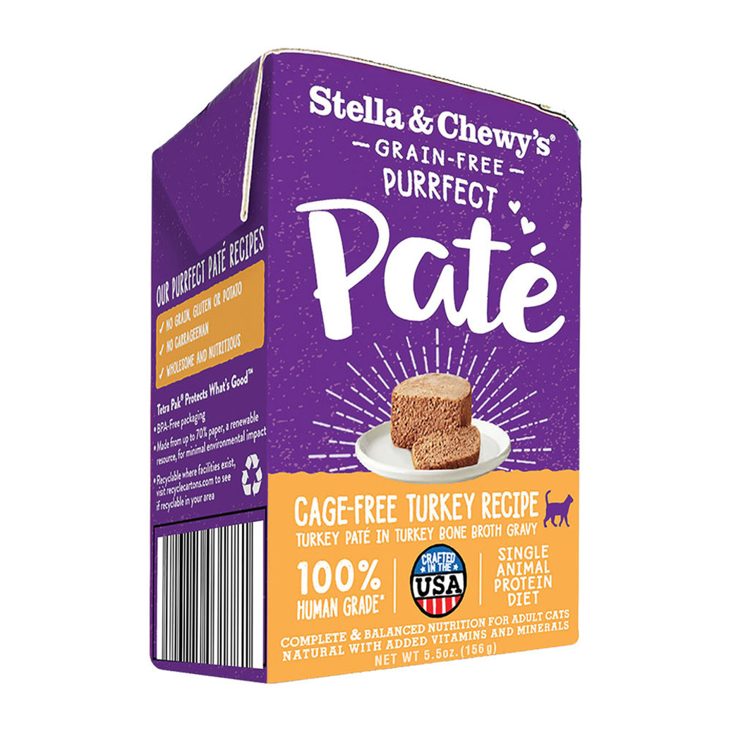 View larger image of Stella & Chewy's, Cat Purrfect Pate, Cage Free Turkey Recipe - 156 g