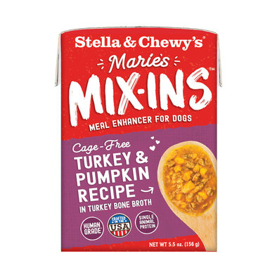 Dog Marie's Mix-Ins, Cage-Free Turkey & Pumpkin Recipe - 156 g