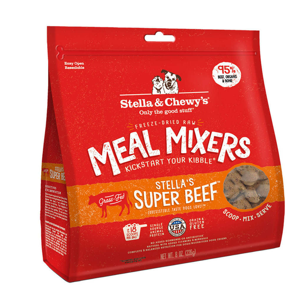 View larger image of Stella & Chewy's, Dog Freeze-Dried Raw, Super Beef Meal Mixers