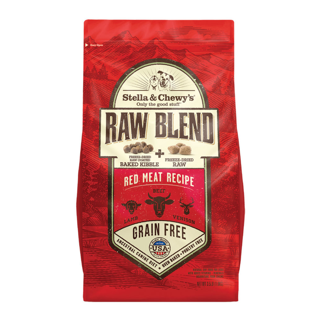 View larger image of Stella & Chewy's, Dog Raw Blend Kibble, Red Meat Recipe