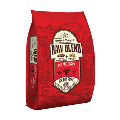 Dog Raw Blend Kibble, Red Meat Recipe