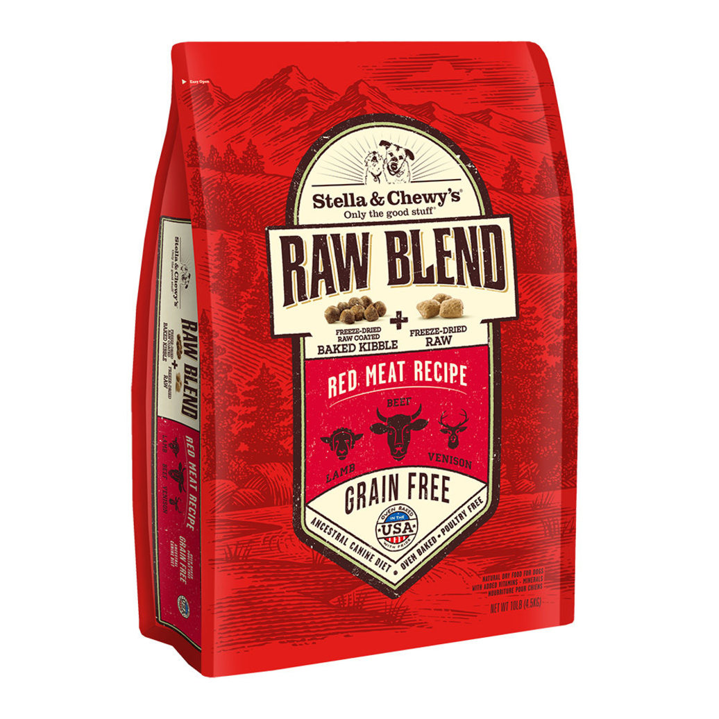 View larger image of Stella & Chewy's, Dog Raw Blend Kibble, Red Meat Recipe