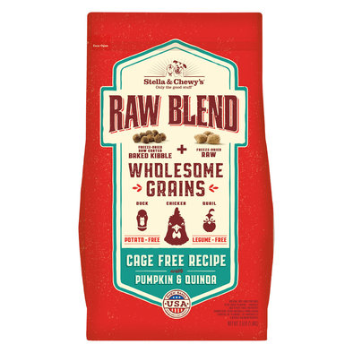 Stella & Chewy's, Dog Raw Blend Kibble With Wholesome Grains, Cage Free Recipe