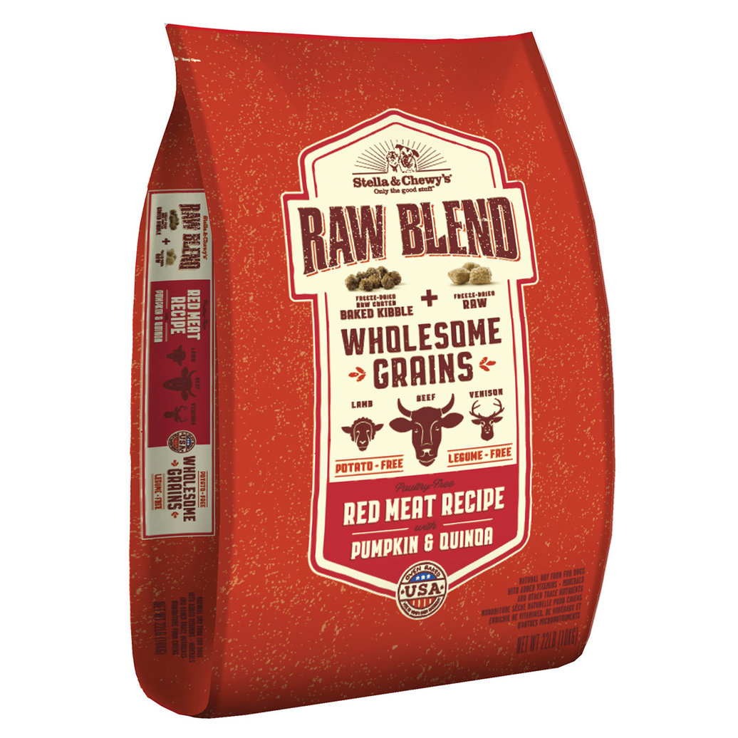 View larger image of Stella & Chewy's, Dog Raw Blend Kibble With Wholesome Grains, Red Meat Recipe