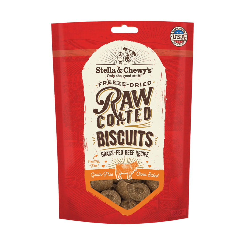 View larger image of Stella & Chewy's, Raw Coated Biscuits Grass Fed Beef Recipe - 255 g
