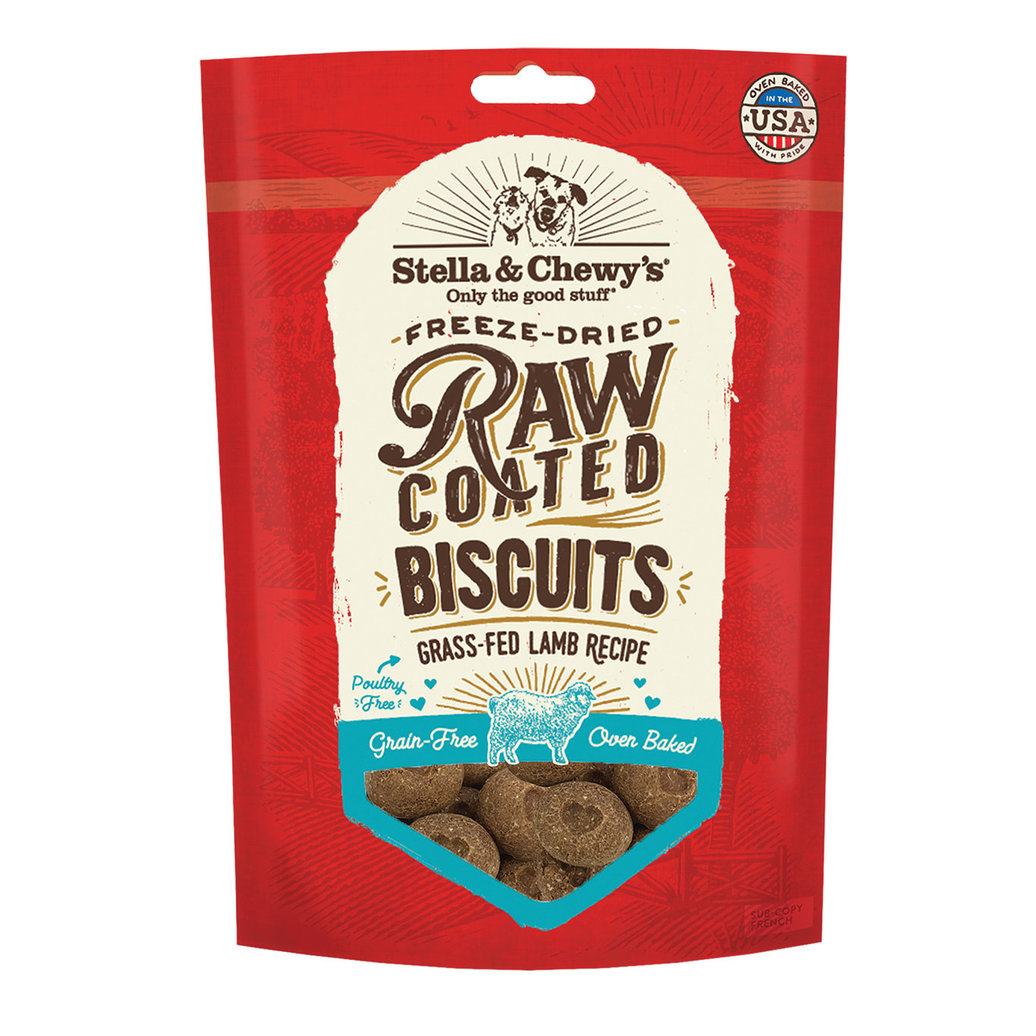 View larger image of Stella & Chewy's, Treat - Raw Coated Biscuits - Grass-Fed Lamb - 255 g