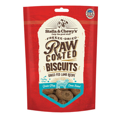 Stella & Chewy's, Treat - Raw Coated Biscuits - Grass-Fed Lamb - 255 g