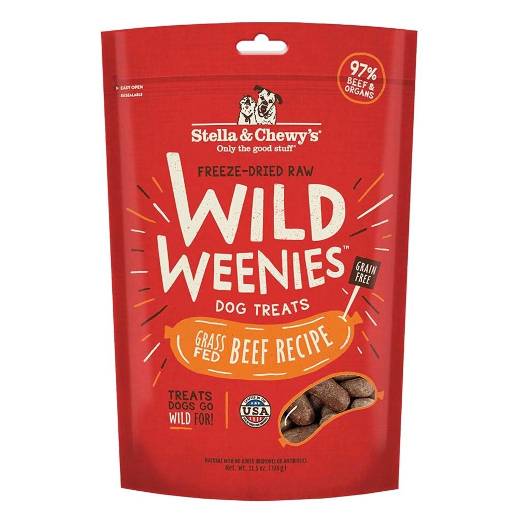 View larger image of Stella & Chewy's, Freeze-Dried Raw Beef Wild Weenies Dog Treats - 326 g