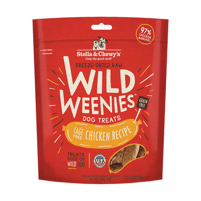 Stella & Chewy's, Freeze-Dried Raw Chicken Wild Weenies Dog Treats