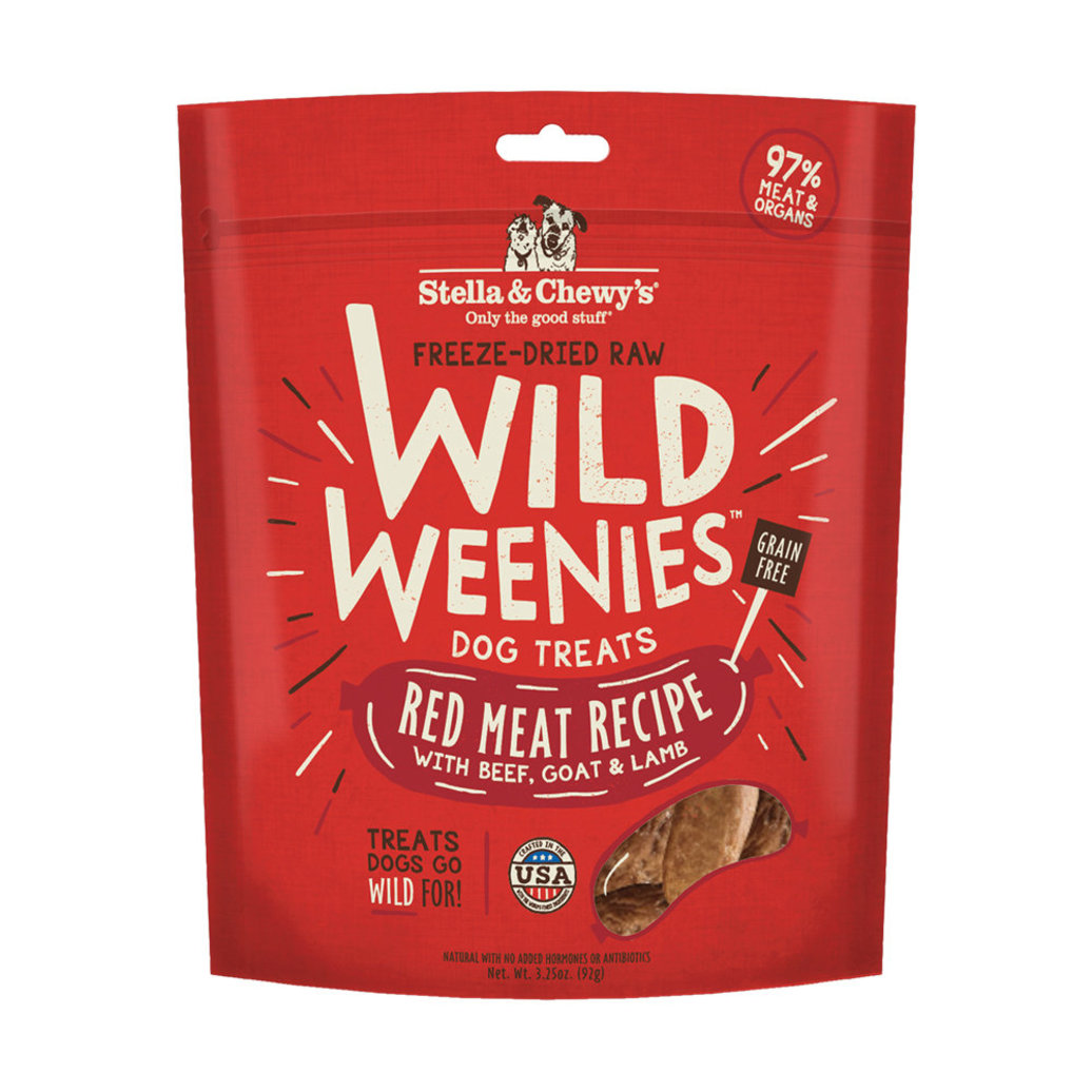 View larger image of Stella & Chewy's, Freeze-Dried Raw Red Meat Wild Weenies Dog Treats