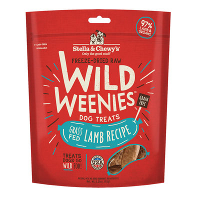 Stella & Chewy's, Wild Weenies Treats - FD Grass-Fed Lamb - 3.25 oz