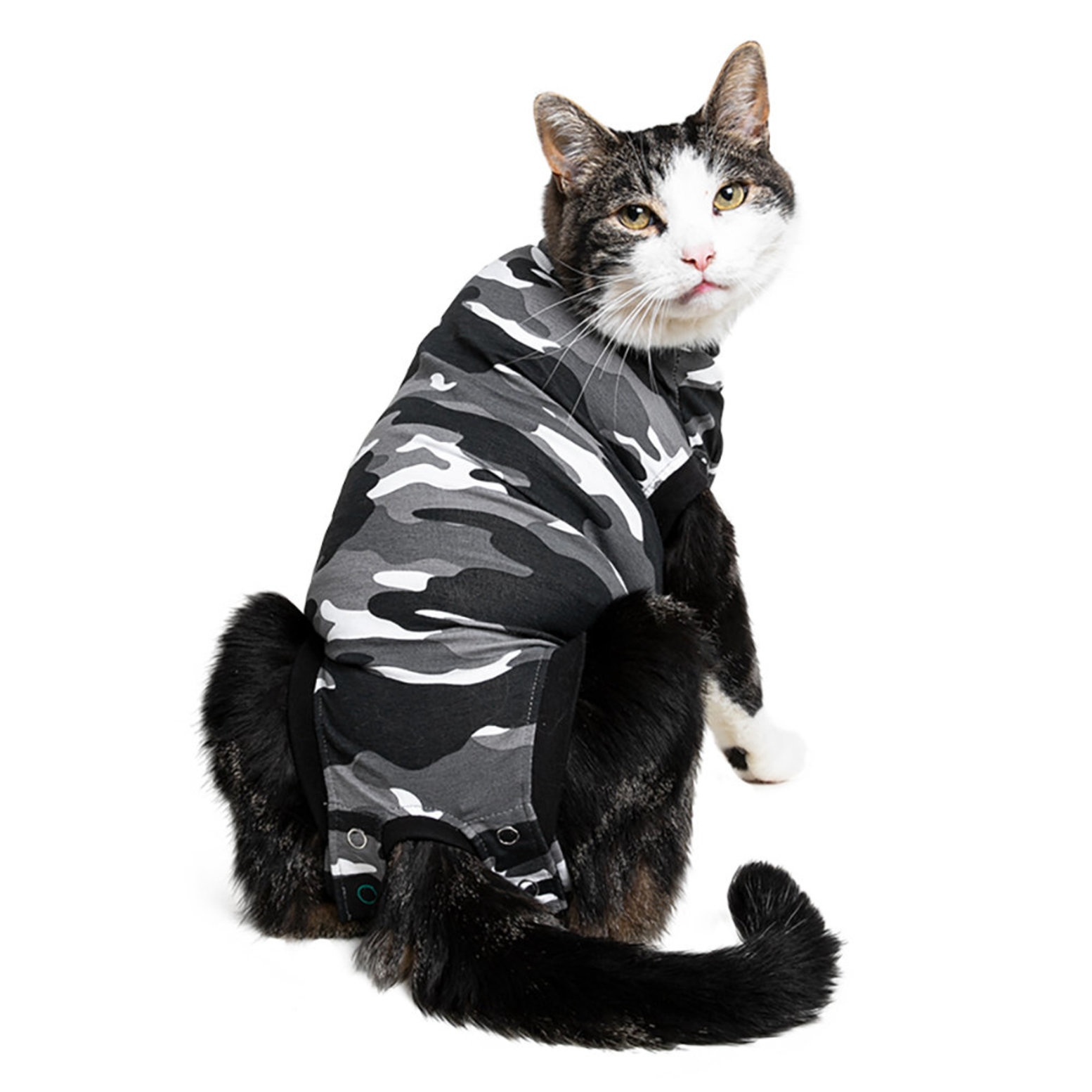 Suitical, Recovery Suit - Cat - Black Camo