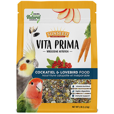 Sunseed, Vita Prima - Cockatiel & Lovebird - 1.36 kg