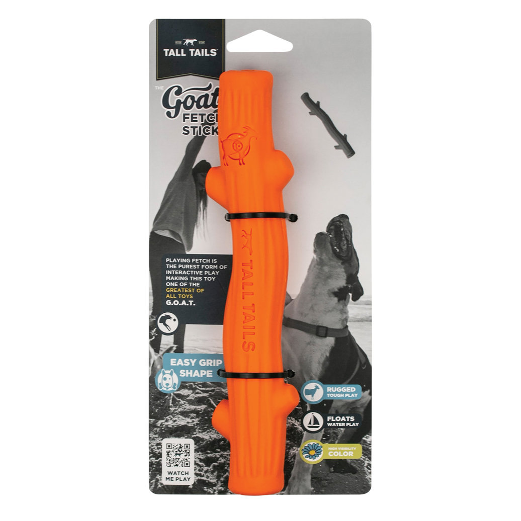 View larger image of Tall Tails, GOAT Fetch Stick - 7" - Toss Dog Toy