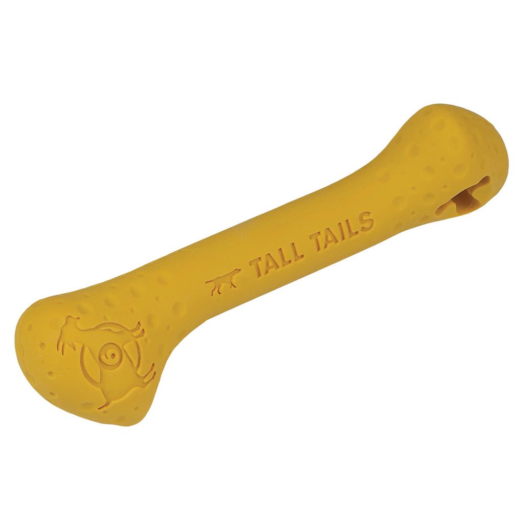 View larger image of Tall Tails, GOAT Rubber Bone - 6" - Toss Dog Toy