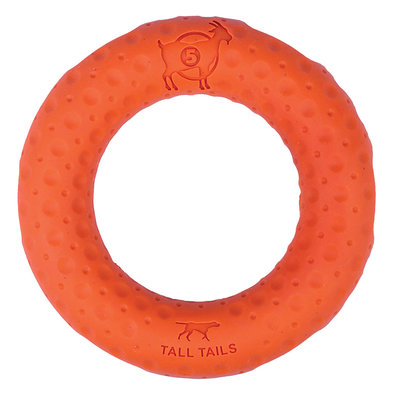Tall Tails, GOAT Rubber Ring - 5" - Toss Dog Toy