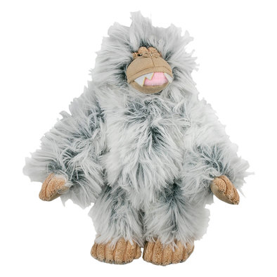Tall Tails, Mini Yeti with Squeaker - 8" - Plush Dog Toy