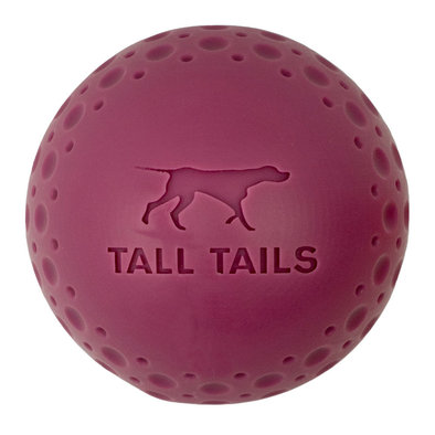 Tall Tails, Natural Rubber 4" GOAT Ball - Purple