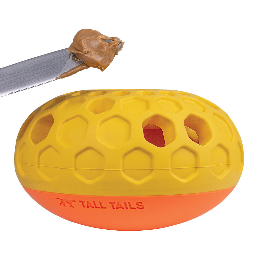 View larger image of Tall Tails, Natural Rubber Hive Toy - 4" - Interactive Dog Toy