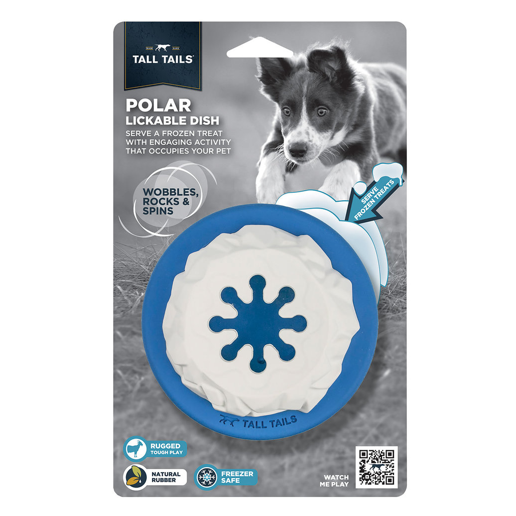 View larger image of Tall Tails, Natural Rubber Polar Toy - 4" - Interactive Dog Toy