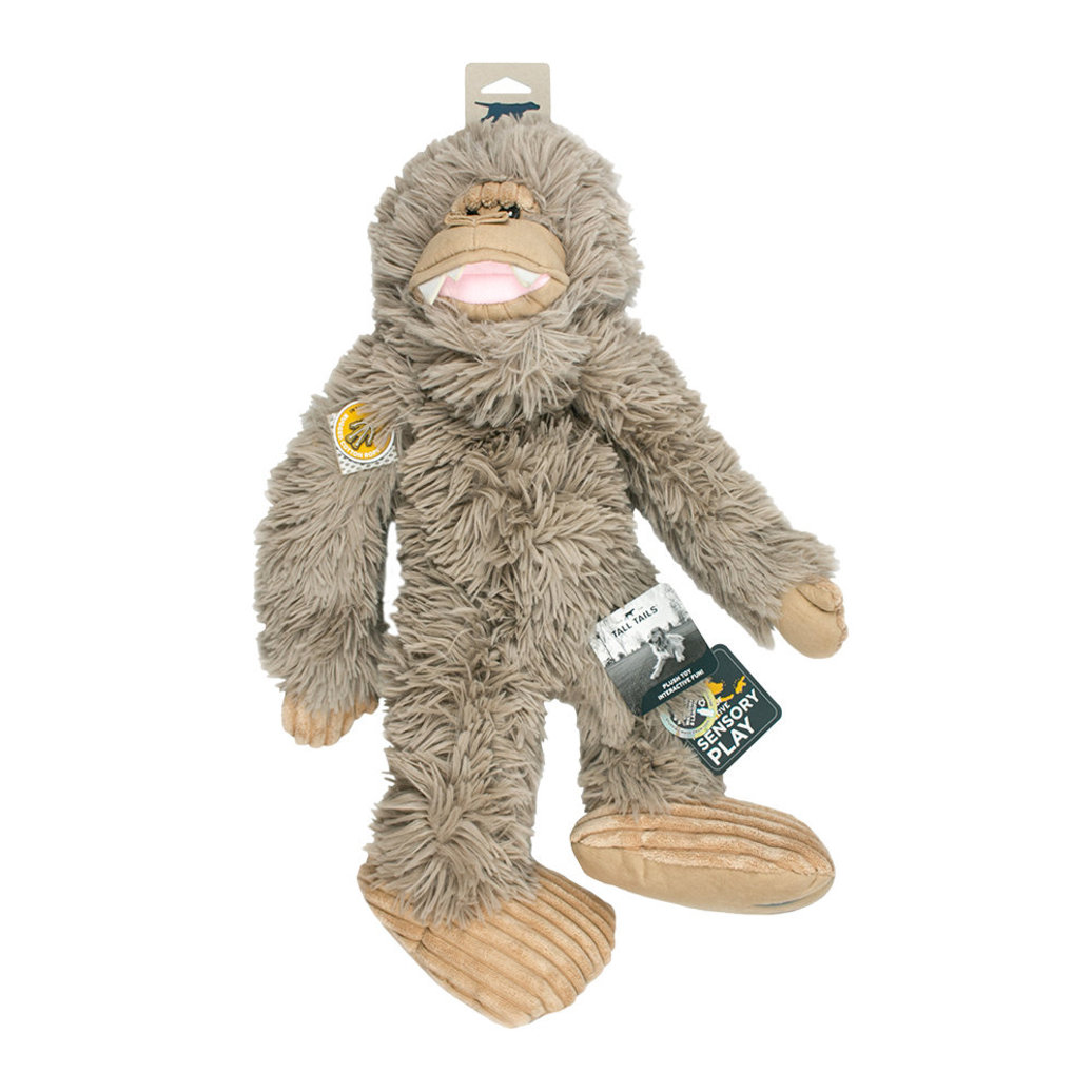 View larger image of Tall Tails, Plush Big Foot Inner Rope Toy - 20" - Plush Dog Toy