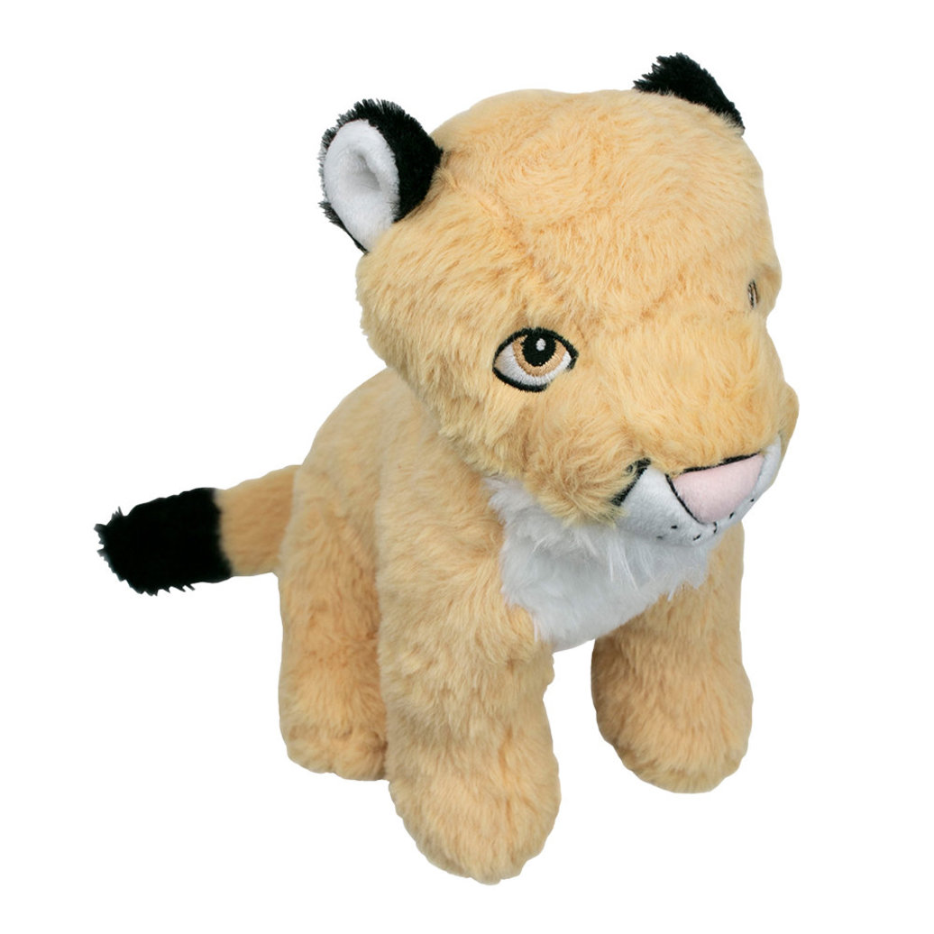 View larger image of Tall Tails, Plush Mountain Lion Crunch-Squeak-Crinkle Toy- 14" - Plush Dog Toy