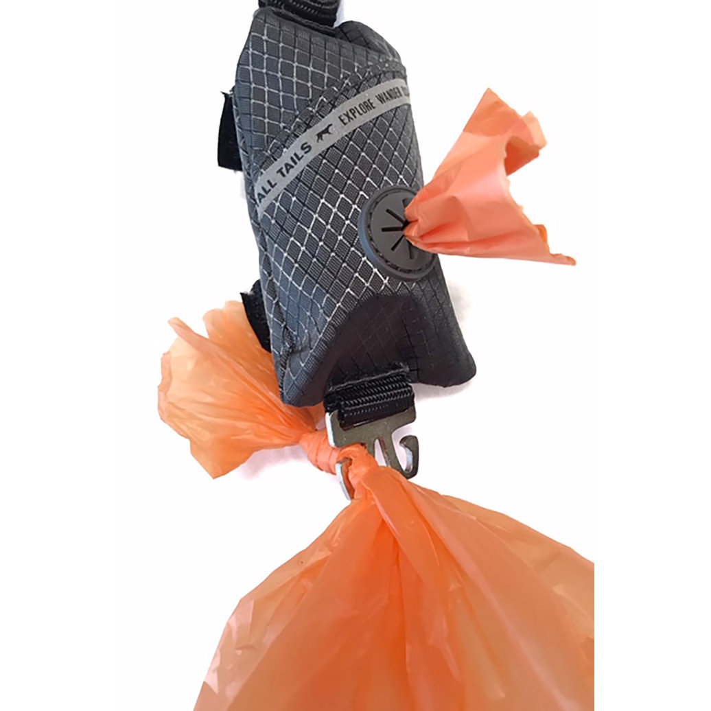 View larger image of Tall Tails, Poop Bag Dispenser - Grey - 2 bags - Dog Pick Up Bag