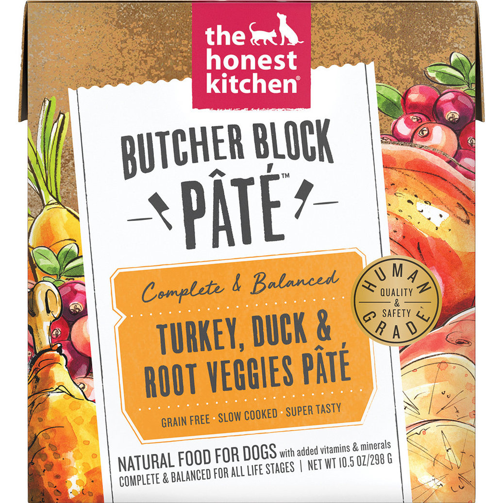 View larger image of The Honest Kitchen, Butcher Block Pate, Turkey & Duck - Wet Dog Food