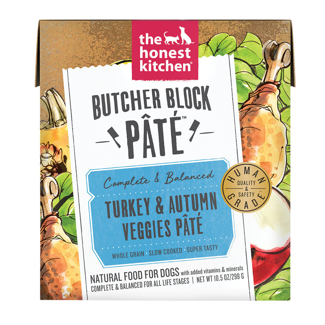 View larger image of The Honest Kitchen, Butcher Block Pate, Turkey & Veggies - Wet Dog Food