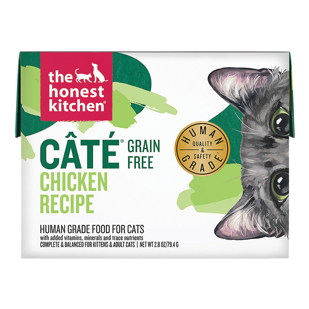 View larger image of The Honest Kitchen, Câté™ Grain Free Chicken Pâté - 79.4 g - Wet Cat Food