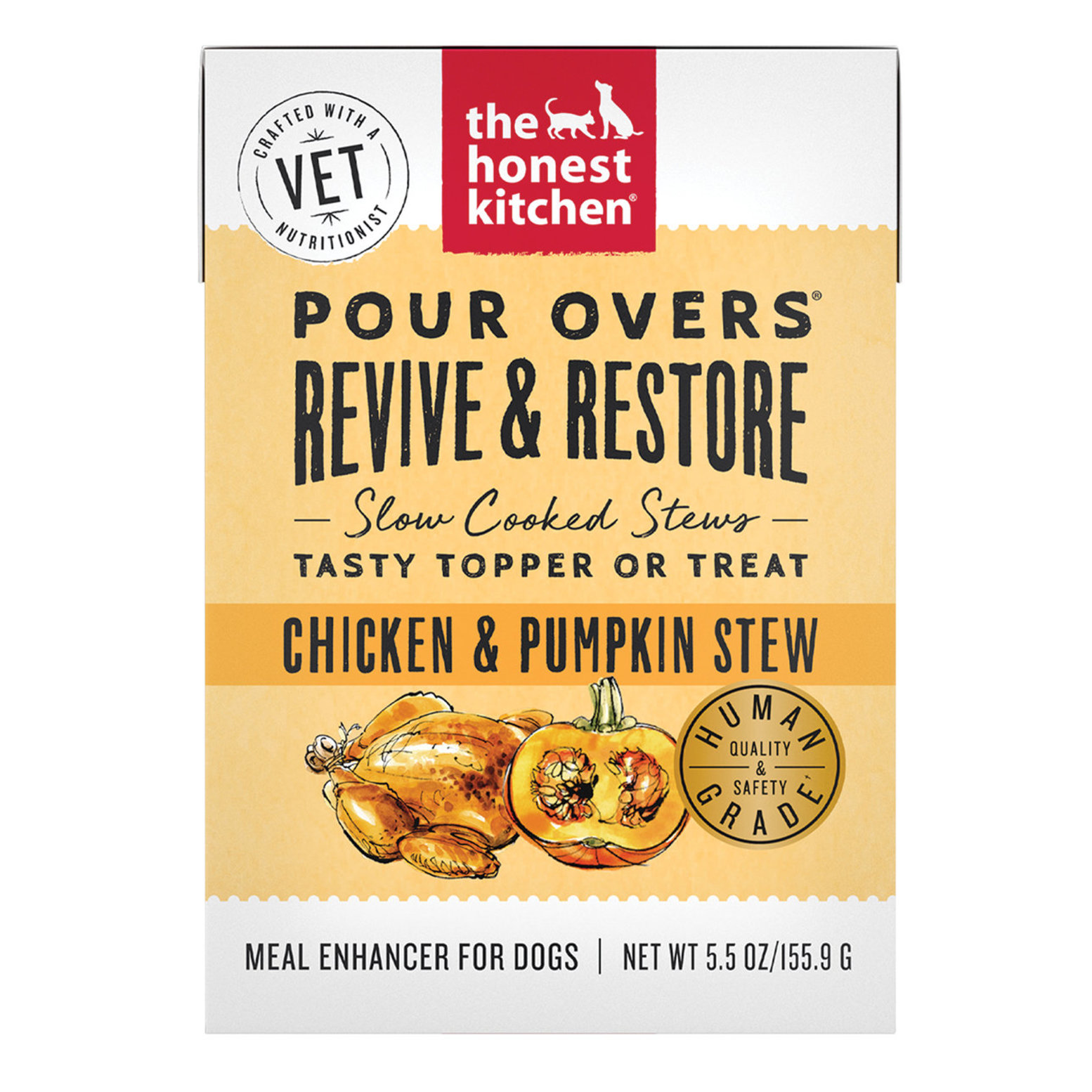 The Honest Kitchen Adult Tetra FnctlPOUROVERSReviveRecovery Chkn